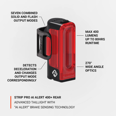 Lámpara STRIP PRO Ai Alert 400+ Lumens