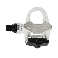 Pedal Ruta KEO 2 MAX Contacto Composite/CrMo Blanco/Negro + Placas