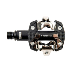 Pedal MTB X-Country X-Track Race Contacto SPD Composite/CrMo Negro + Placas