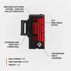 Lámpara STRIP PRO Ai Alert 400+ Lumens